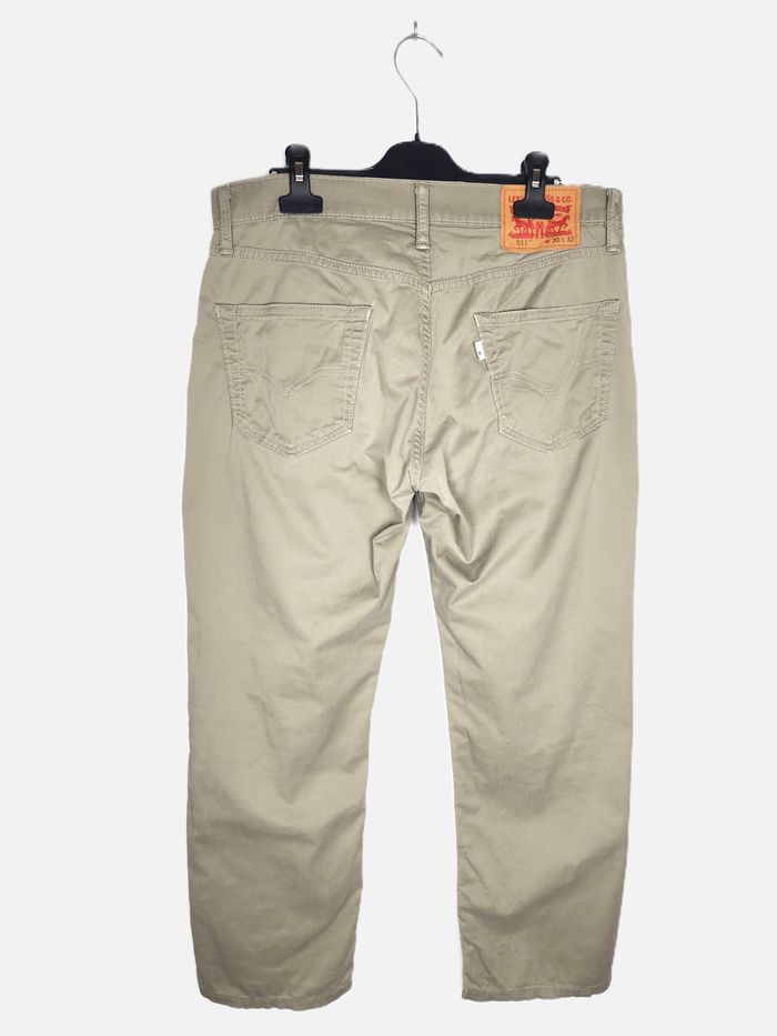 Pantalon Chino Levi's 511 Beige - Taille 40 FR (W30 US) - photo numéro 3