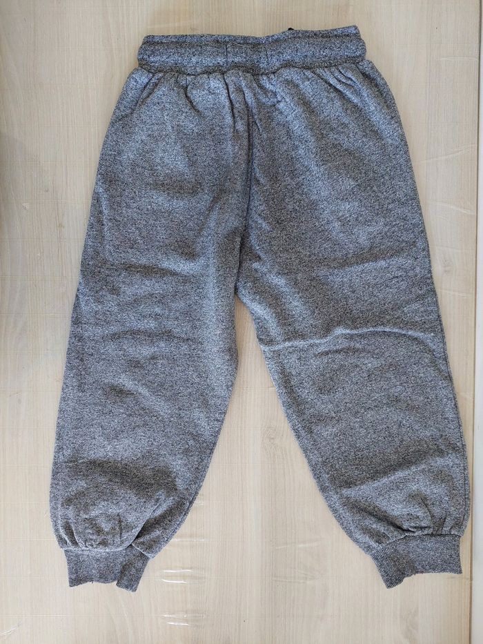 Lot de 2 pantalons de jogging gris garçon 7ans - photo numéro 3