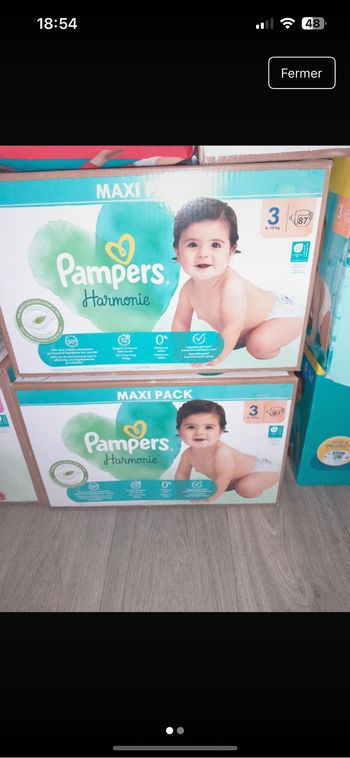 Pampers  harmonie t3