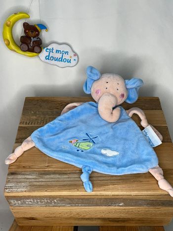 DIV89 doudou éléphant 🐘 les bébés d’Elysea