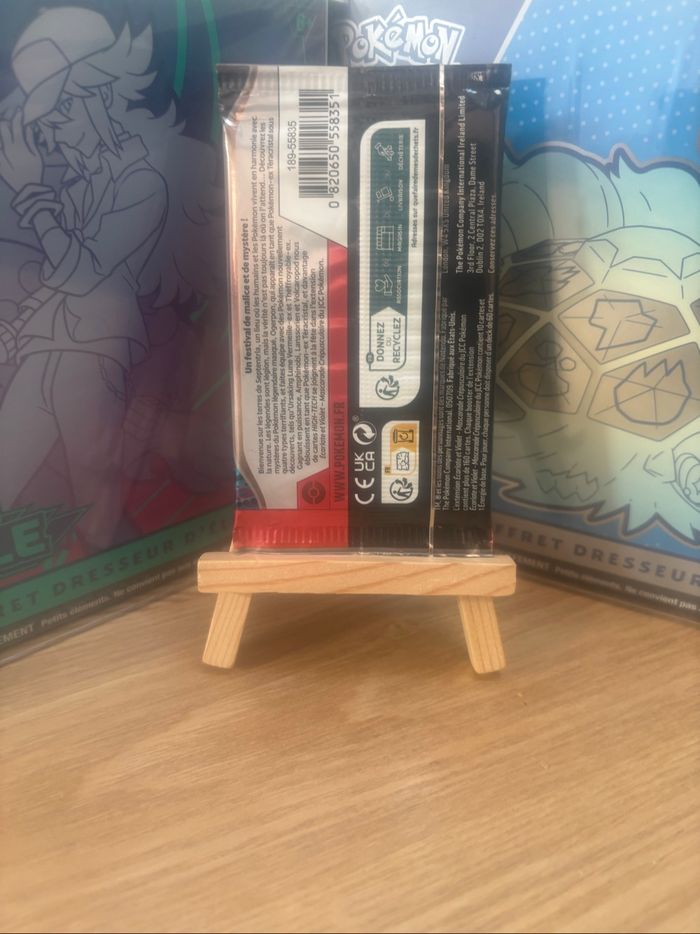 Booster Pokémon Mascarade Crépusculaire reconditionné - photo numéro 2