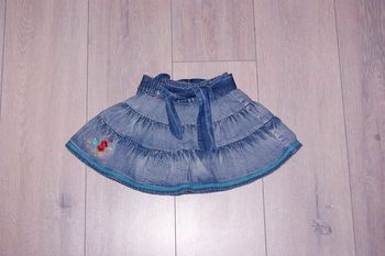 Jupe en jeans bleu. 4 ans fille. In Extenso