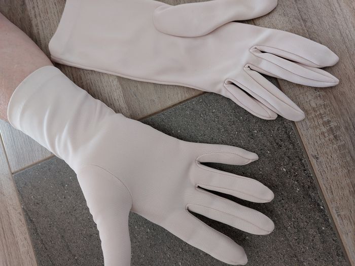 Paire gants femme tergal crème Canat - photo numéro 5