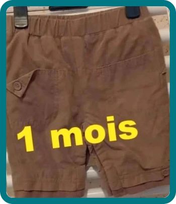 Pantalon marron Kitchoun Taille 1 mois
