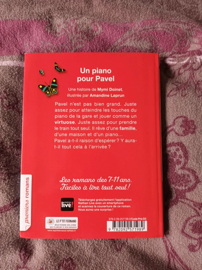 Livre un piano pour pavel - photo numéro 2