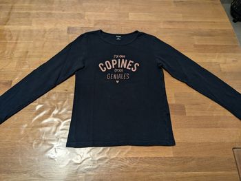 T-shirt J'ai des copines géniales fille 8 ans Kiabi