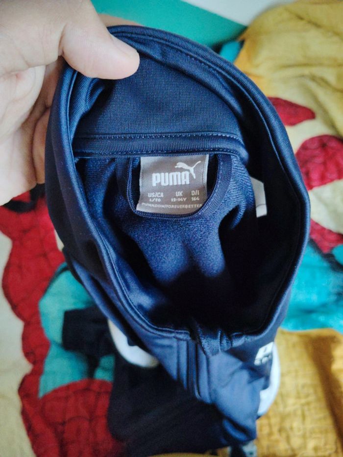 Veste puma sport bleu - photo numéro 3