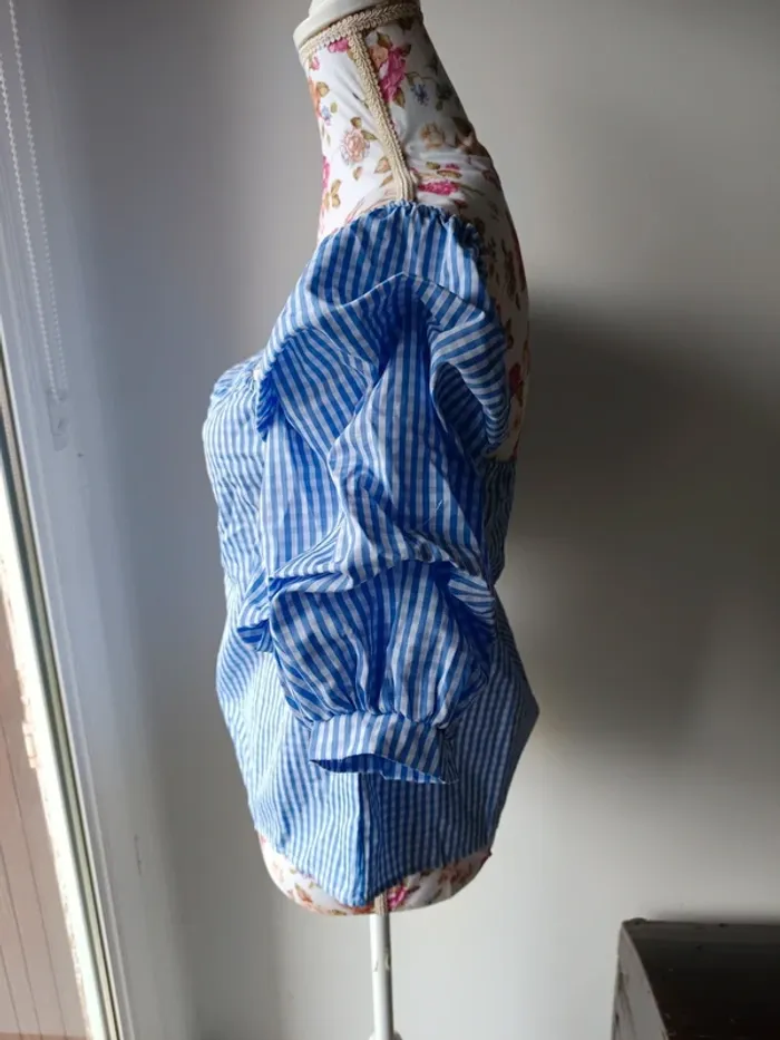 Blouse à carreaux - photo numéro 2