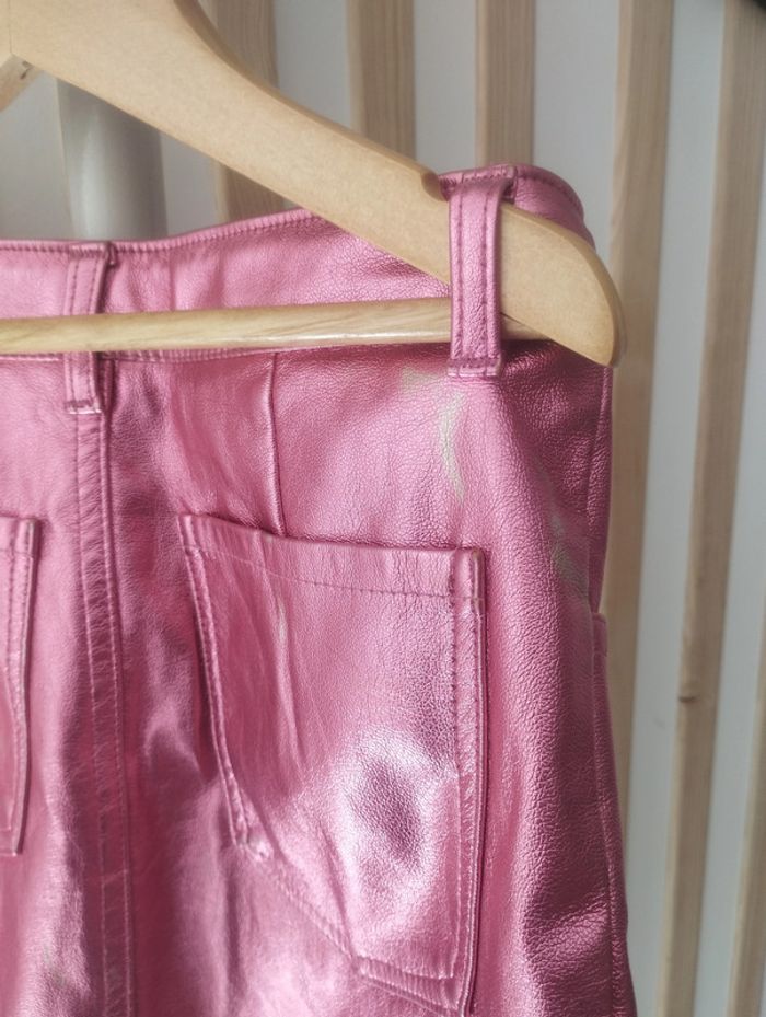 Jupe rose Kiabi brillante 10ans - photo numéro 7