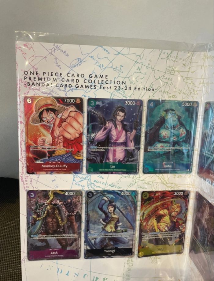 One Piece card game premium card collection Bandai card games fest 23-24 anglais neuf scellé - photo numéro 7