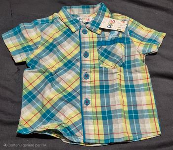 Chemise manches courtes