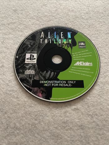 Alien Trilogy Jeu PS1 Version DEMO [Rare]