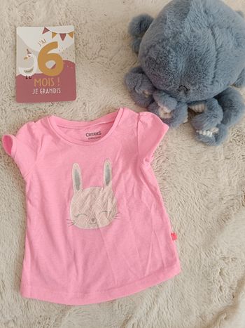 Tee shirt 6 mois creeks