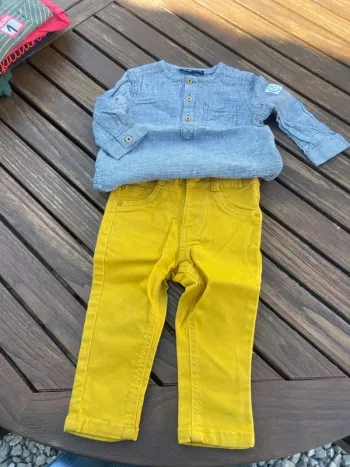 Pantalon et chemise kiabi 12 mis