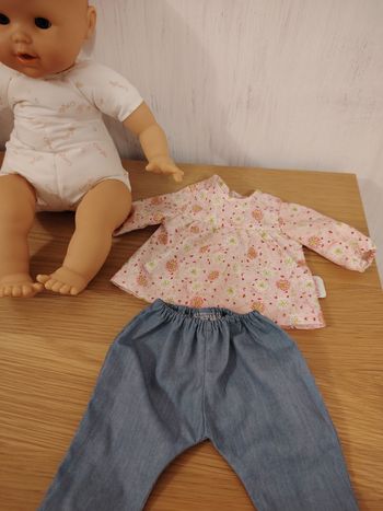 Ensemble  poupon corolle 36 cm