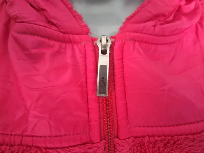 Veste polaire a capuche The North Face femme à capuche – Rose fuchsia – Taille M (610) - photo numéro 5