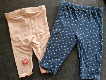 Lot de deux leggings court