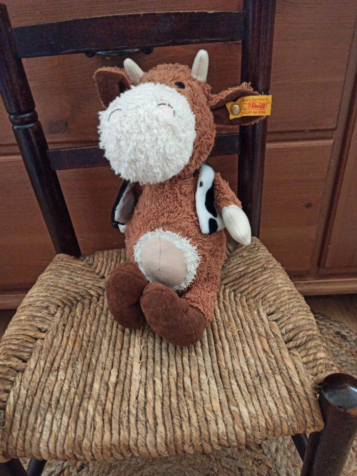 peluche Steiff vache tbe - photo numéro 2