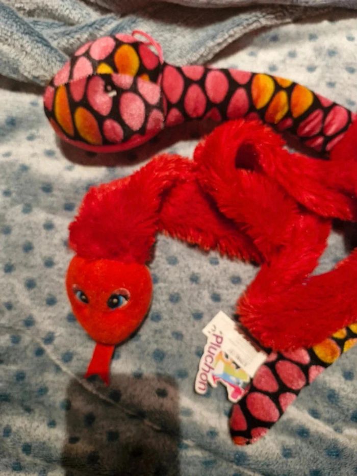 Lot de 2 peluches serpent 🐍 - photo numéro 3