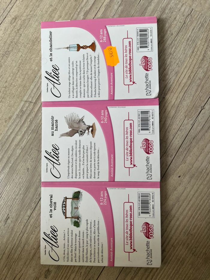 Lot de livres Alice, la bibliothèque rose - photo numéro 3