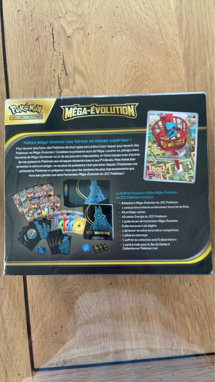 Etb Mega évolution lucario - photo numéro 2