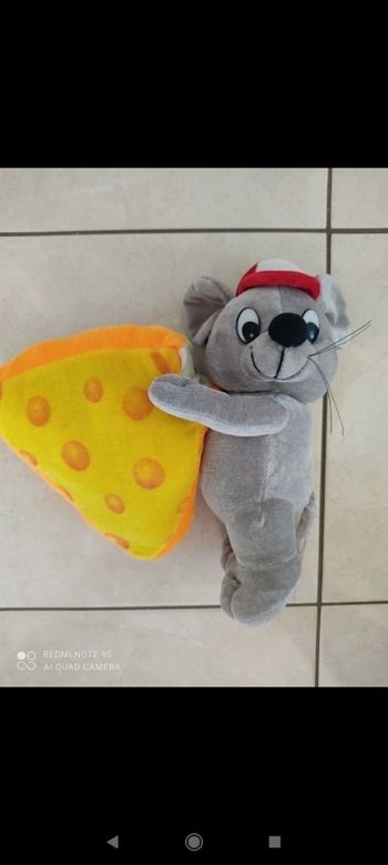 Peluche souris 25 cms