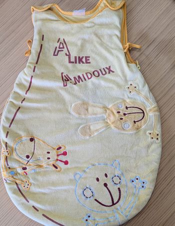 Gigoteuse jaune hiver 0-6M - luciejupuericulture