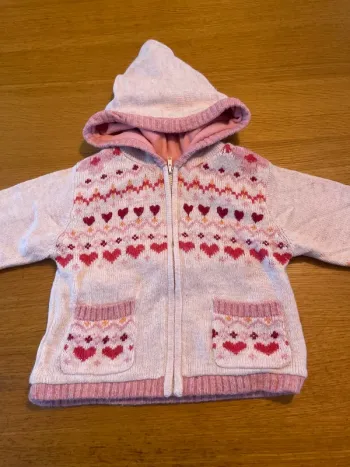 Gilet rose sergent major 9 mois