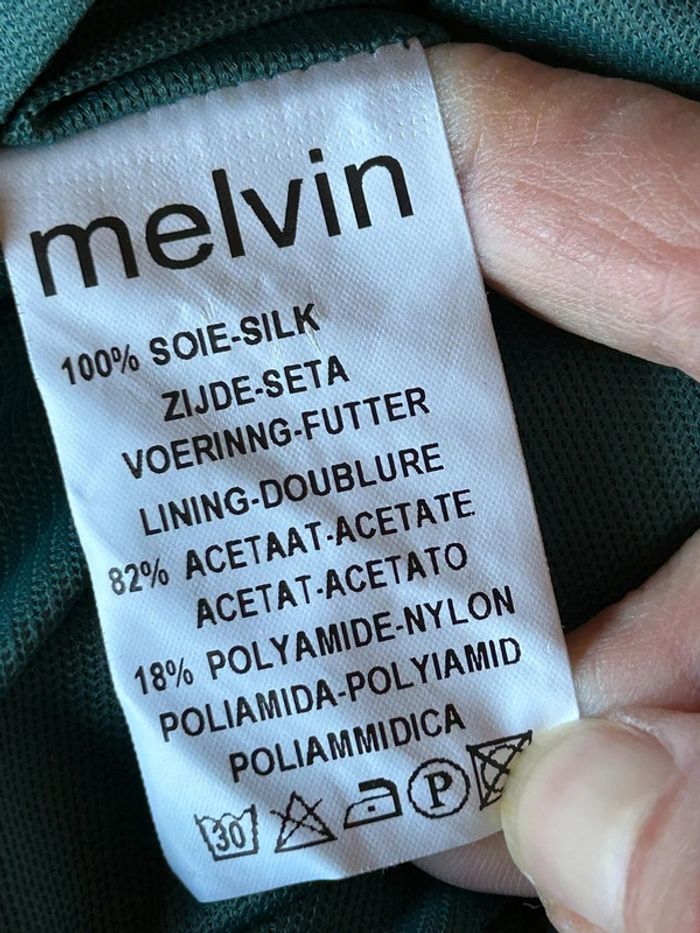 Jupe en soie multicolore Melvin 42 - photo numéro 5