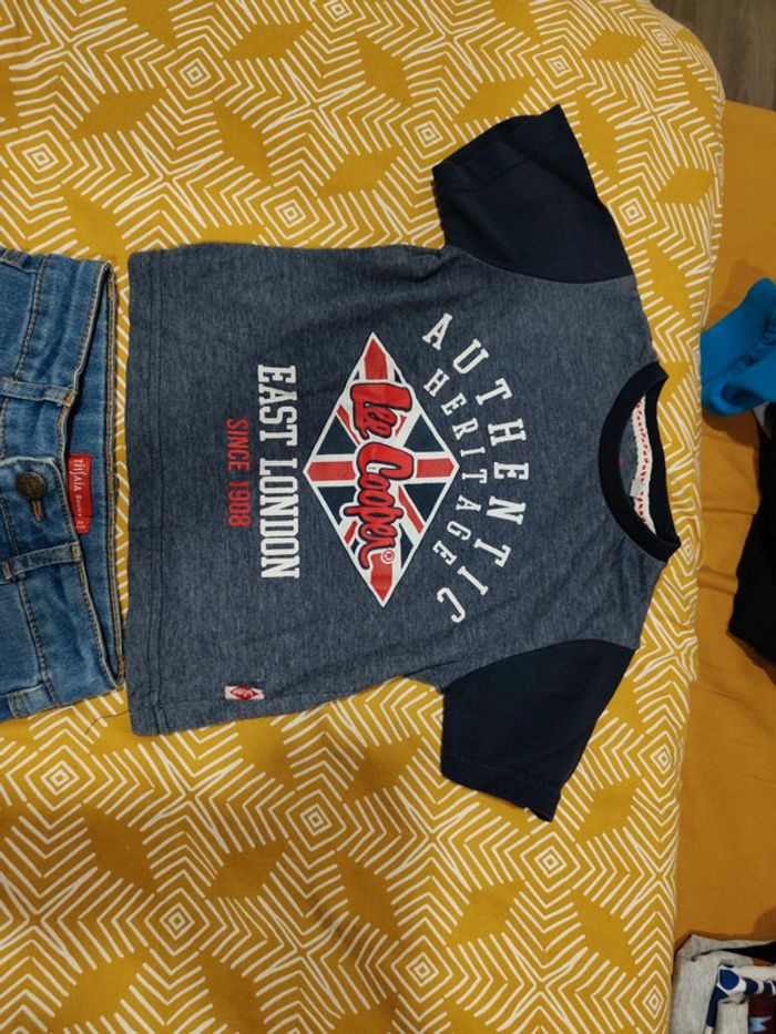 Ensemble short jean et tee shirt - photo numéro 2