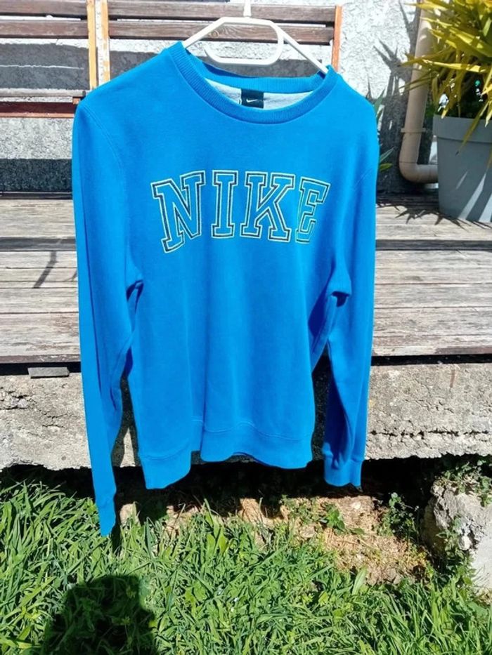 Sweat bleu Nike S - photo numéro 2