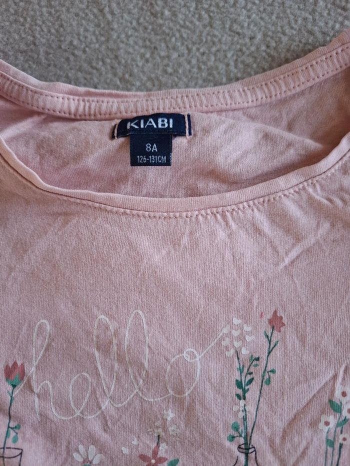 T shirt manche courte taille 8 ans - photo numéro 3