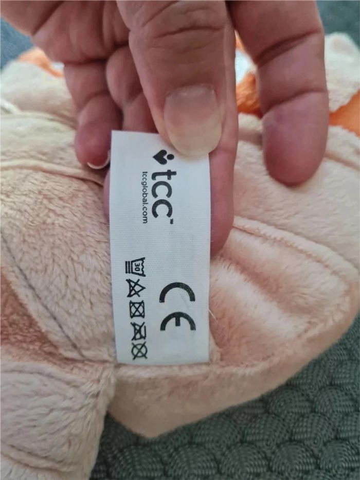 Peluche orange - photo numéro 8
