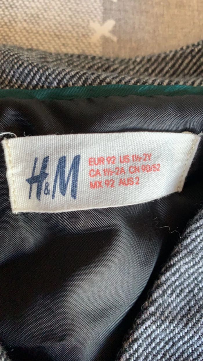 Ensemble haut costume h&m 92 cm - photo numéro 3