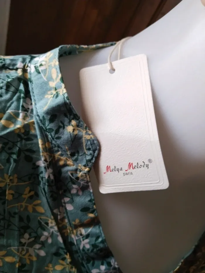 Jolie blouse tunique femme marque Melya Melody taille 46 48 - photo numéro 8
