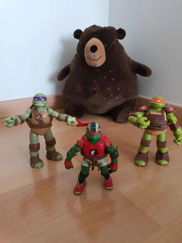3 Tortues ninja en très bon état 🐢 - photo numéro 2