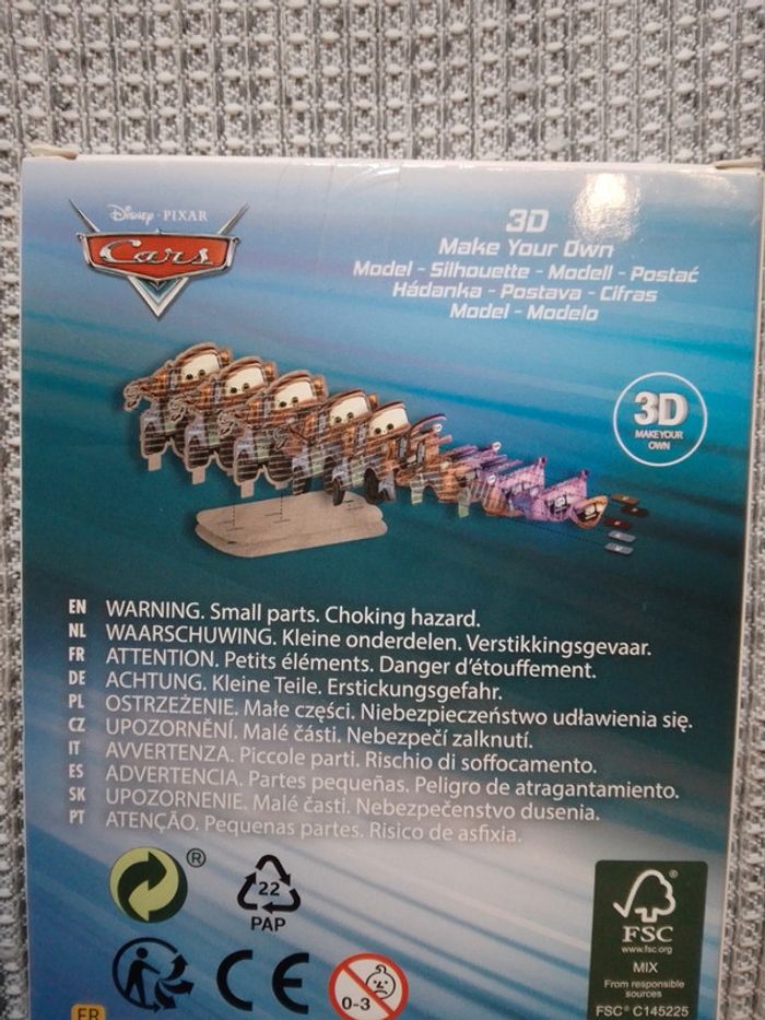 Kit 3D "Martin" Cars - Disney Pixar - photo numéro 4