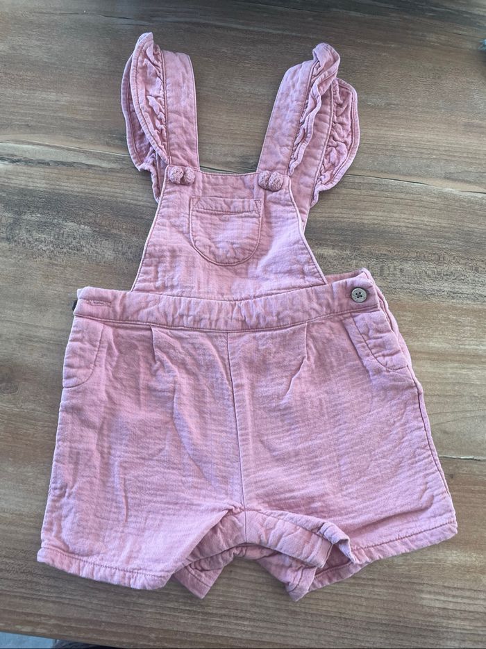 Salopette short