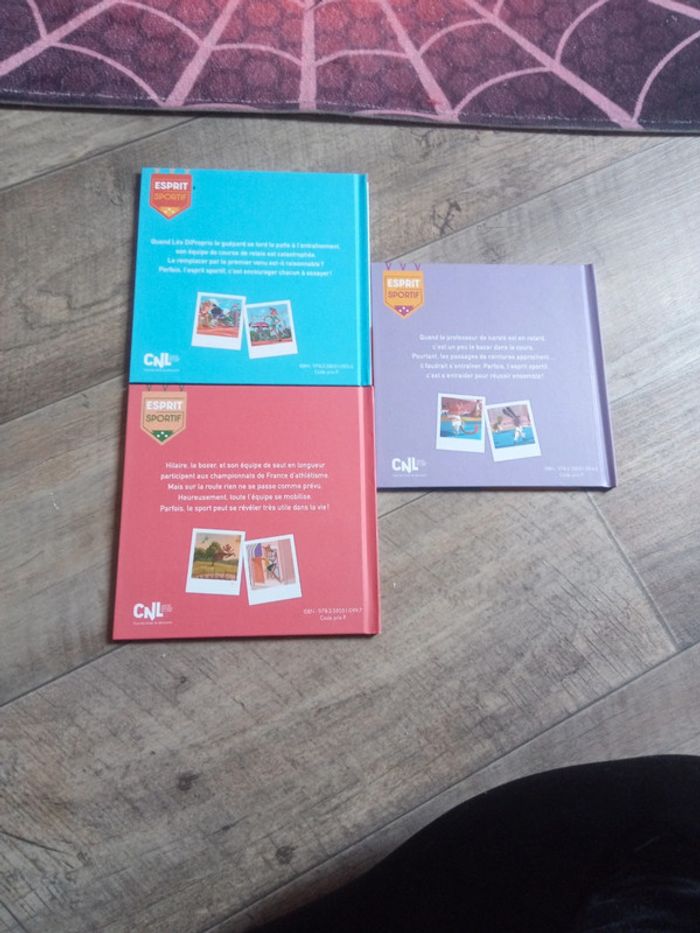 Lot 3 livre série exprit sportifs - photo numéro 2