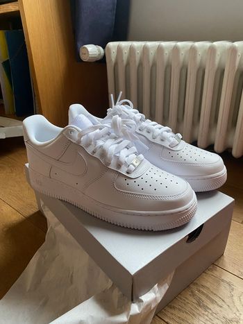 Chaussure Nike - Air Force 1 - Chaussure homme blanche 