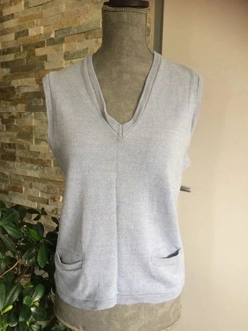 Pull sans manches vintage