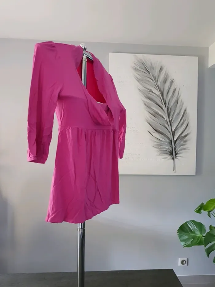 Haut rose la redoute 38/40 - photo numéro 5