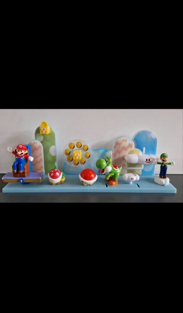 Diorama Mario Jakks + 5 Figurines
