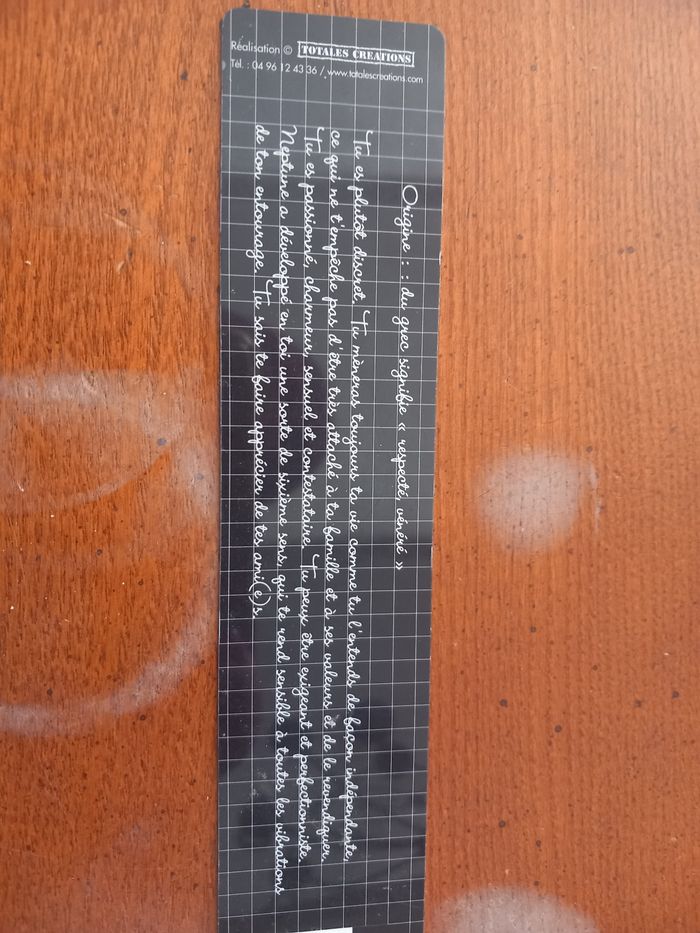 Regle 20 cm. Sébastien - photo numéro 3