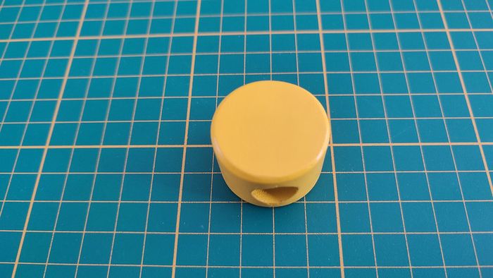 Pièce en bois jaune pièce détachée jeu de société Wooden counting stacker first learning #C67 - photo numéro 2