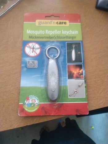 Mosquito repeller keychain