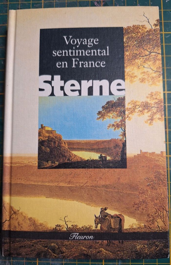 Livre "voyage sentimental en France" en très bon état