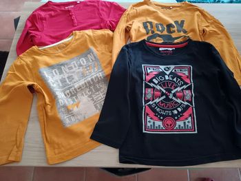 Lot de 4 t-shirt 4 ans Orchestra
