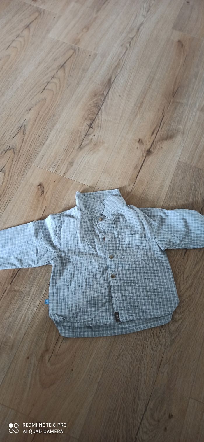 Chemise obaibi 12 mois