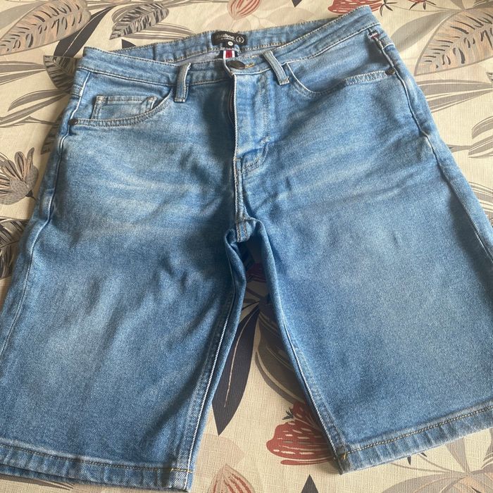 Short en jeans